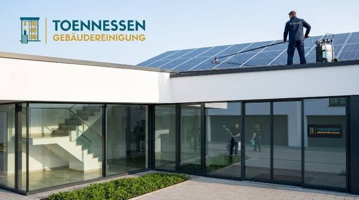 PV-Anlage Reinigung Neuss – Solarmodule reinigen mit Osmosewasser durch Toennessen